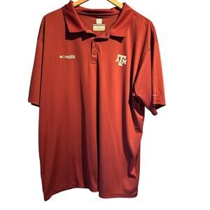 Texas A&M Columbia Polo Size XL Football College NCAA SEC Aggies Game Day